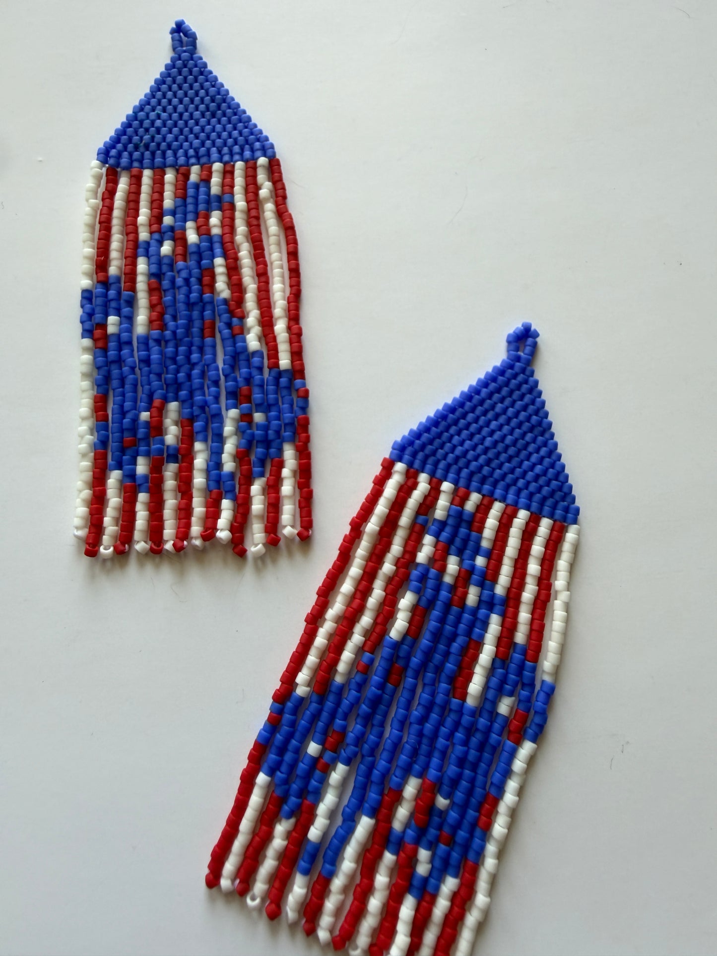 4th of July Wyoming Steamboat Earrings